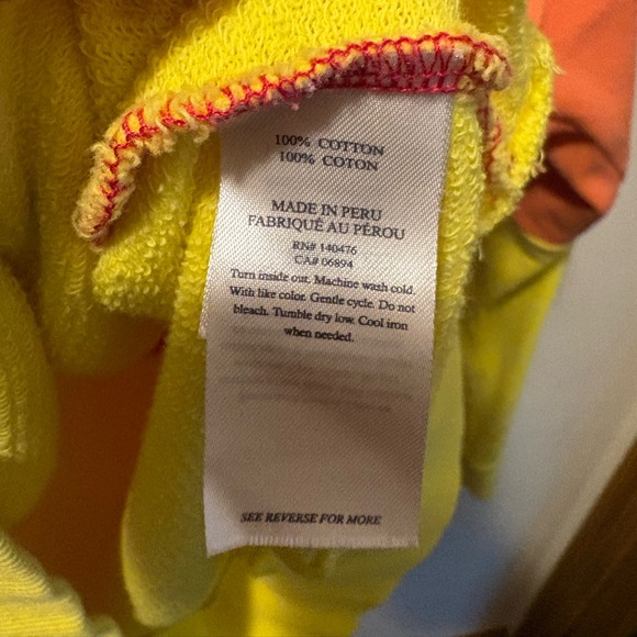 Faherty X She Does Him Colorblock Hoodie size small like new - Picture 8 of 9